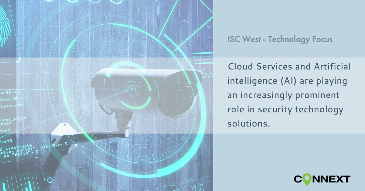 TeamConnext's tweet image. Last week Connext was at ISC West to grow our partnerships and stay on top of security technology trends.  One of the big takeaways was the growing prominence of AI in this space. What are your thoughts? #TechnologyTuesday #teamconnext