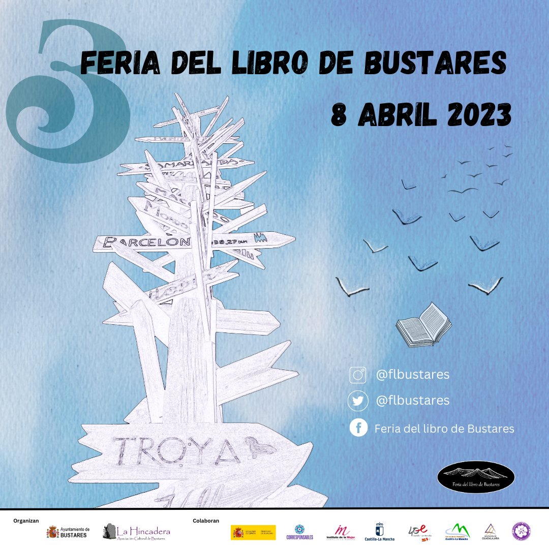 La literatura vuelve este sábado a Bustares en su tercera Feria del Libro cadenaser.com/audio/16806221… a través de <a href="/La_SER/">Cadena SER</a> <a href="/FLBustares/">Feria del Libro de Bustares</a>