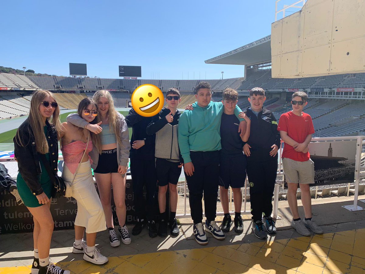 malonelanguages's tweet image. Day 1 in Barcelona off to a great start in Las Ramblas, La Plaza de Cataluña, the olympic stadium and La Sagrada Familia😎