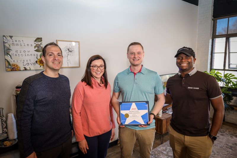 Congratulations to Studios 15 on their Ribbon Cutting Ceremony yesterday at their new office in Amesbury!

It was great to be joined by Mayor Gove, a Representative from Senator Finegold's office &amp; Fellow MVCC members to help celebrate the opening!

#ChamberMember #SmallBusiness