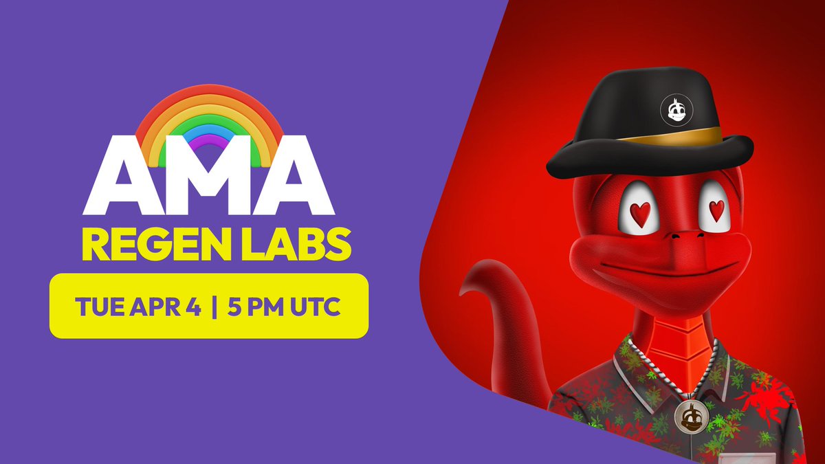 Sweet Stacks ๐ธ๐ถ๐ธ (@sweetstacksnft) on Twitter photo ๐ฌ Live AMA in 30 mins with our frens at <a href="/RegenLabsBNB/">Regen Labs</a> and <a href="/KarmaBragons/">Karma Bragons | MINT-OUT | $KARMA Launched</a>
๐๏ธ Join us for a chance to win Sweet Stacks tickets
๐ t.me/sweetstacks ๐ฌ Live AMA in 30 mins with our frens at <a href="/RegenLabsBNB/">Regen Labs</a> and <a href="/KarmaBragons/">Karma Bragons | MINT-OUT | $KARMA Launched</a>
๐๏ธ Join us for a chance to win Sweet Stacks tickets
๐ t.me/sweetstacks