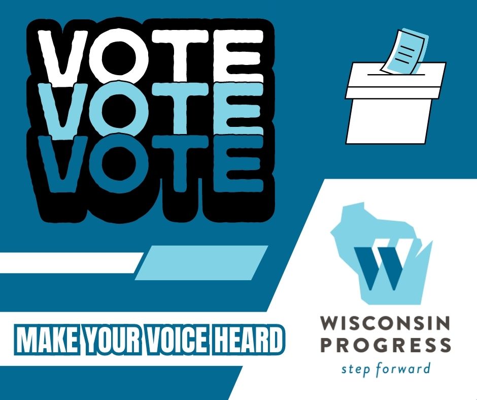WIProgress's tweet image. Happy Election Day Wisconsin! Don’t forget to find time to cast a ballot today! Visit our website at wisconsinprogress.org/our-candidates to see who we’ve endorsed this spring!
#election2023 #springelection #voteWI #vote #ElectionDay