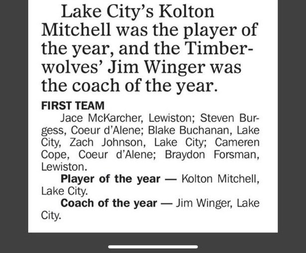 Incredible year for incoming ISU PG @KoltonMitchell3! Led his team to a state title and top 25 national ranking! Kolton broke records in his historical season. He was also named league POY and first team all-state. WINNER! Can’t wait to get Kolton on campus and compete!