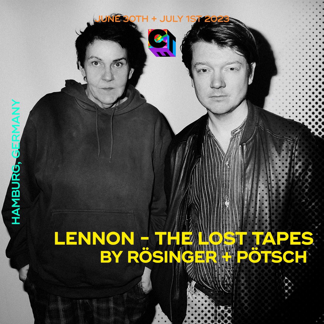 Author and musician Christiane Rösinger and actor/ musician Paul Pötsch, have dug deep into the treasures of Lennon and Yoko Ono's oeuvre, and created a show with    never-before-heard demos in a unique show!
Lennon - The Lost Tapes
#CTE23 #Liverpauli #СТЕНН #Lennon #YokoOno