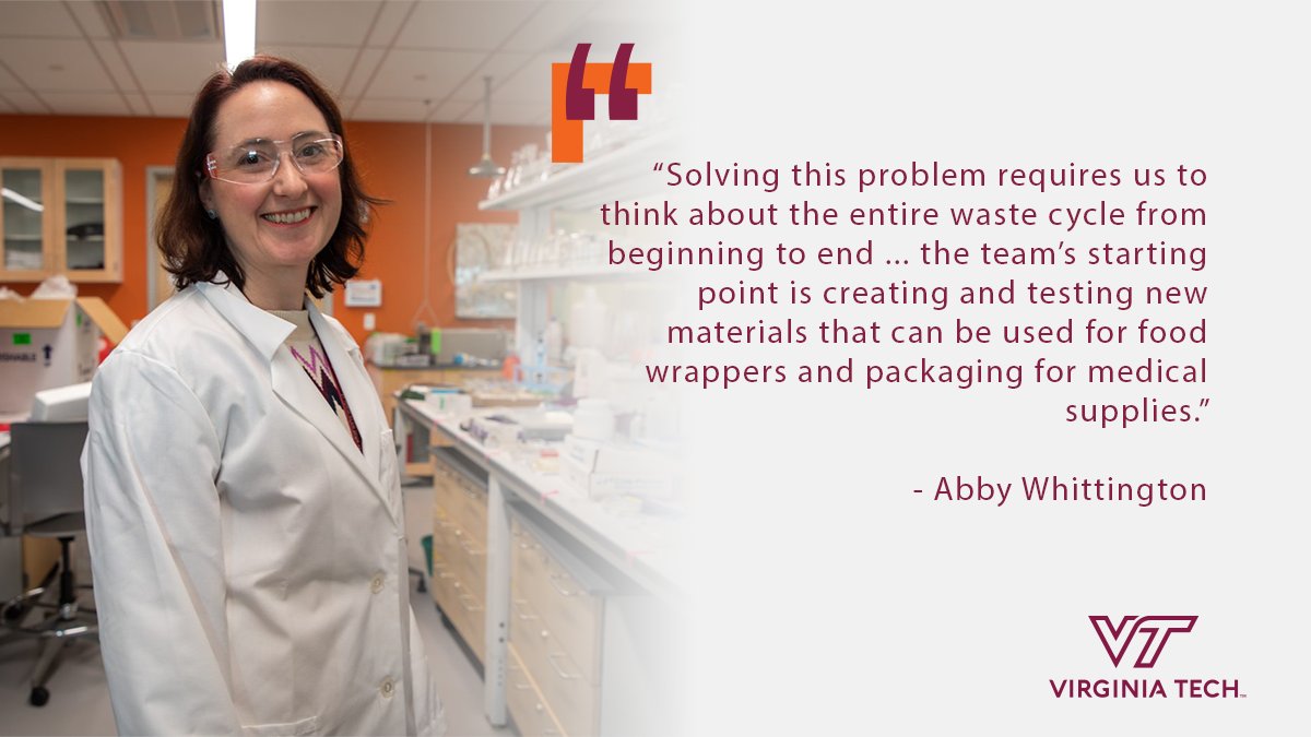Virginia Tech News (@vtnews) on Twitter photo DYK health care is one of the largest waste-producing sectors in the U.S.?
<a href="/VTEngineering/">Virginia Tech Engineering</a> researchers aim to tackle this problem. They won a grant to develop biodegradable materials to eventually displace plastics used in health care facilities.
➡️vtx.vt.edu/articles/2023/… DYK health care is one of the largest waste-producing sectors in the U.S.?
<a href="/VTEngineering/">Virginia Tech Engineering</a> researchers aim to tackle this problem. They won a grant to develop biodegradable materials to eventually displace plastics used in health care facilities.
➡️vtx.vt.edu/articles/2023/…