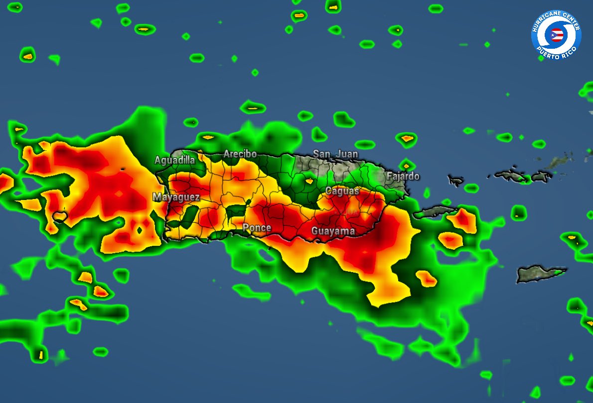 OJO: A partir de mañana llegará una activa vaguada a Puerto Rico y nos debe provocar lluvias al menos hasta el sabado.

Las personas que tengan planes de ir esta semana a ríos, cascadas y quebradas NO es recomendable que vayan debido a que habrá un alto riesgo de golpes de agua.