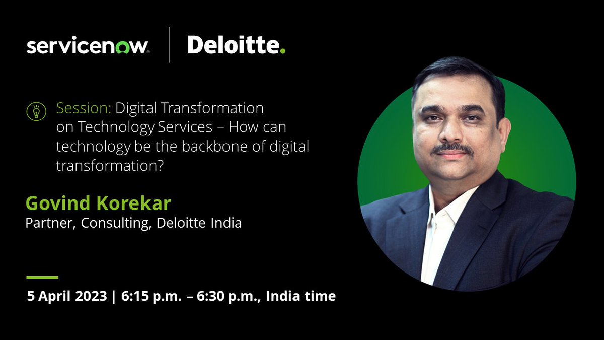 Deloitte India on Twitter "Learn how technology can play a key role