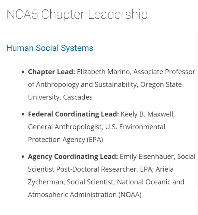 sidersadapts's tweet photo. the #NCA5 chapter team on Social Systems and Justice is 🔥
w/ @EnviroAnth_prof @EisenhauerEmily @candiscallison @mdhDuBois @FayolaJ_
@ezramarkowitz @EnvironMel @rlshwom @kylepowyswhyte @ajerolleman 

I can't wait to see the final version of their work https://t.co/RZ70Zqe5OX