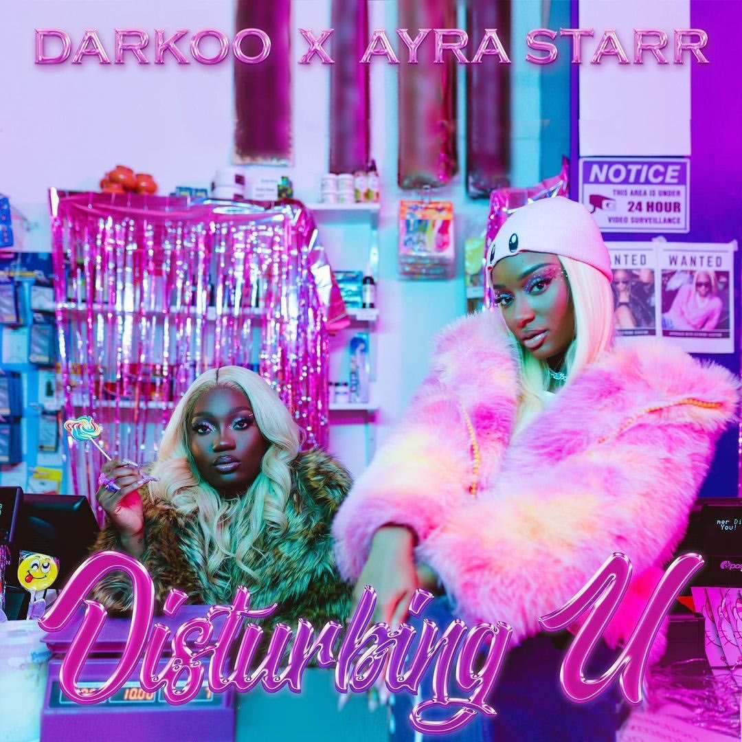 PremiereAfrika's tweet photo. New music from Darkoo &amp; Ayra Starr “Disturbing You” out on Thursday. https://t.co/ZCw8VXcWiM