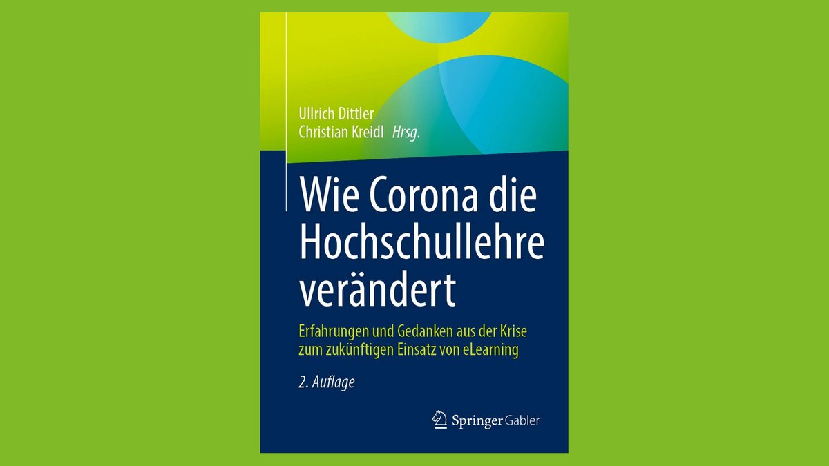 Vor wenigen Tagen ist die überarbeitete und ergänzte 2. Auflage des Buches "Wie Corona die Hochschullehre verändert" erschienen: Unter doi.org/10.1007/978-3-… finden Sie weitere Informationen zur neuen Auflage mit Beiträgen deutscher, österreichischer und schweizer Autoren.