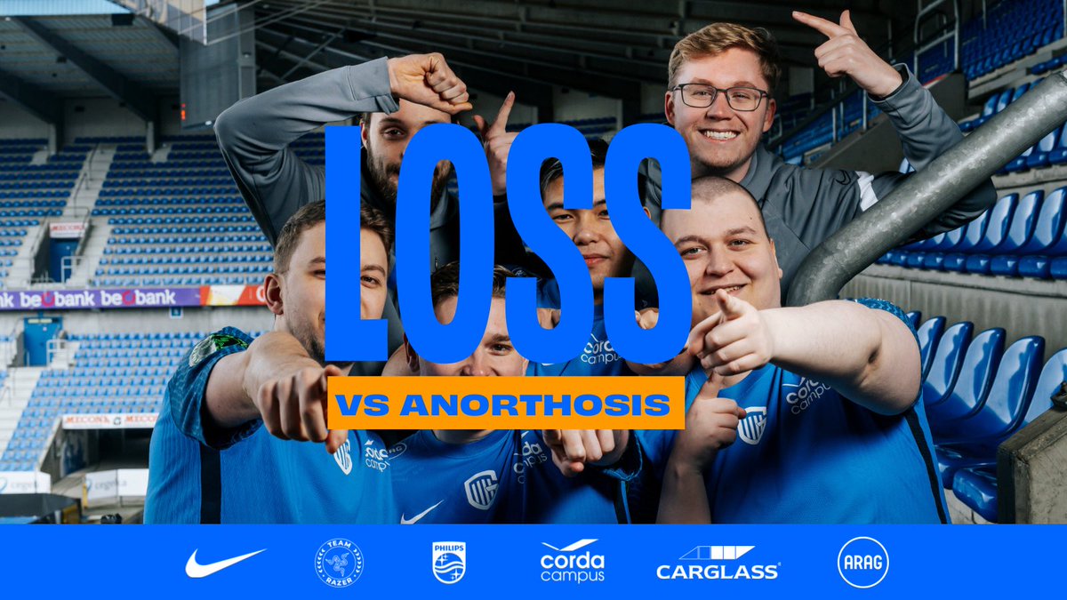 KRCGenkEsports's tweet photo. Our first game of the day doesn’t go our way 🥲

Ggs @anoesports 

But no time to mope about it, let’s regroup and get a W in game 2 boys 💪🤞

#BuildForVictory #PushTheLimits  #EMEAMASTERS  #LeagueOfLegends https://t.co/OgTcye13Uu