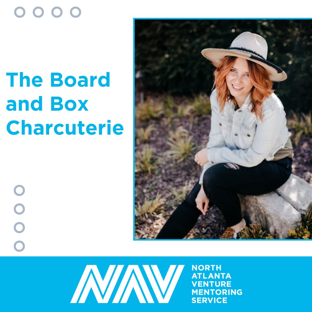 Join us in welcoming The Board and Box Charcuterie to the North Atlanta Venture Mentoring Service (NAV)!

They are a luxury charcuterie business that offer various options, such as grazing tables, charcuterie cone walls, charcuterie carts, and boards for pickup. 🧀

#NAV