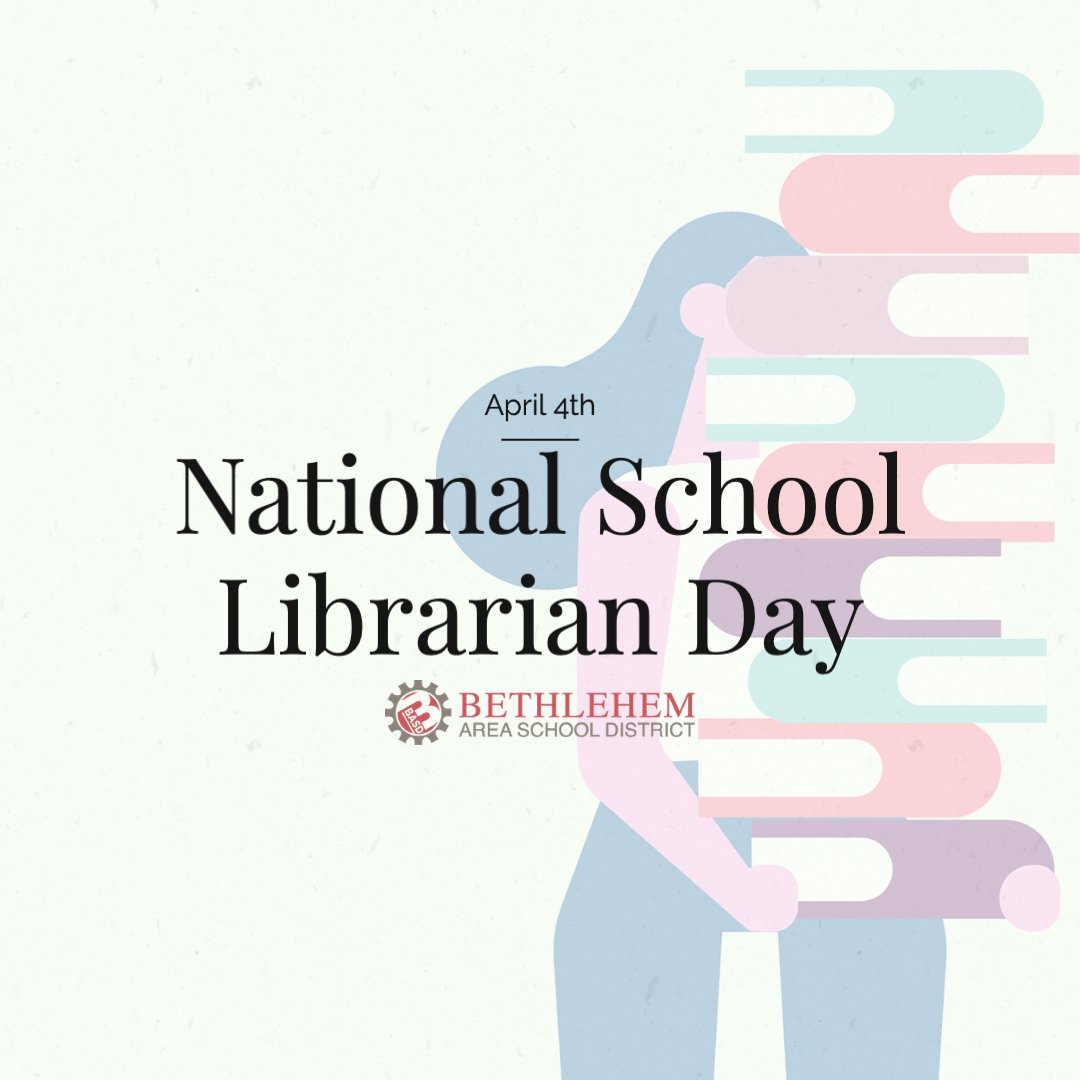 Happy National School Librarian Day! 

Thank you to all our school librarians. We appreciate you. 

#nationalschoollibrarianday #schoollibrarian