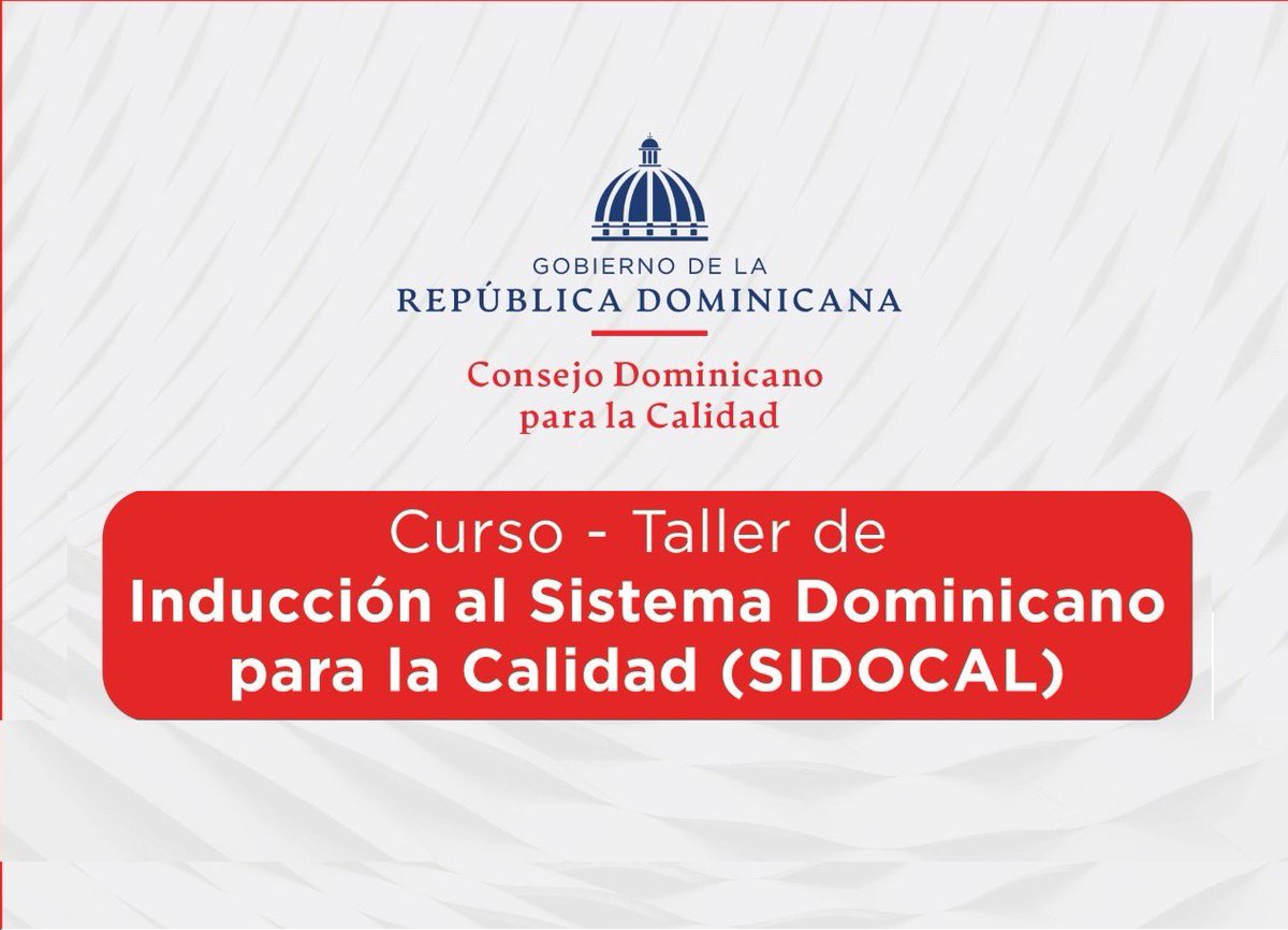 CODOCA_'s tweet photo. ¡Continuamos dando a conocer el SIDOCAL! 

El equipo técnico del #CODOCA impartió el curso virtual de inducción al Sistema Dominicano para la Calidad #SIDOCAL a más 40 empleados del Ministerio de Industria Comercio y Mipymes @MIC_RD https://t.co/cotwdD4nI2