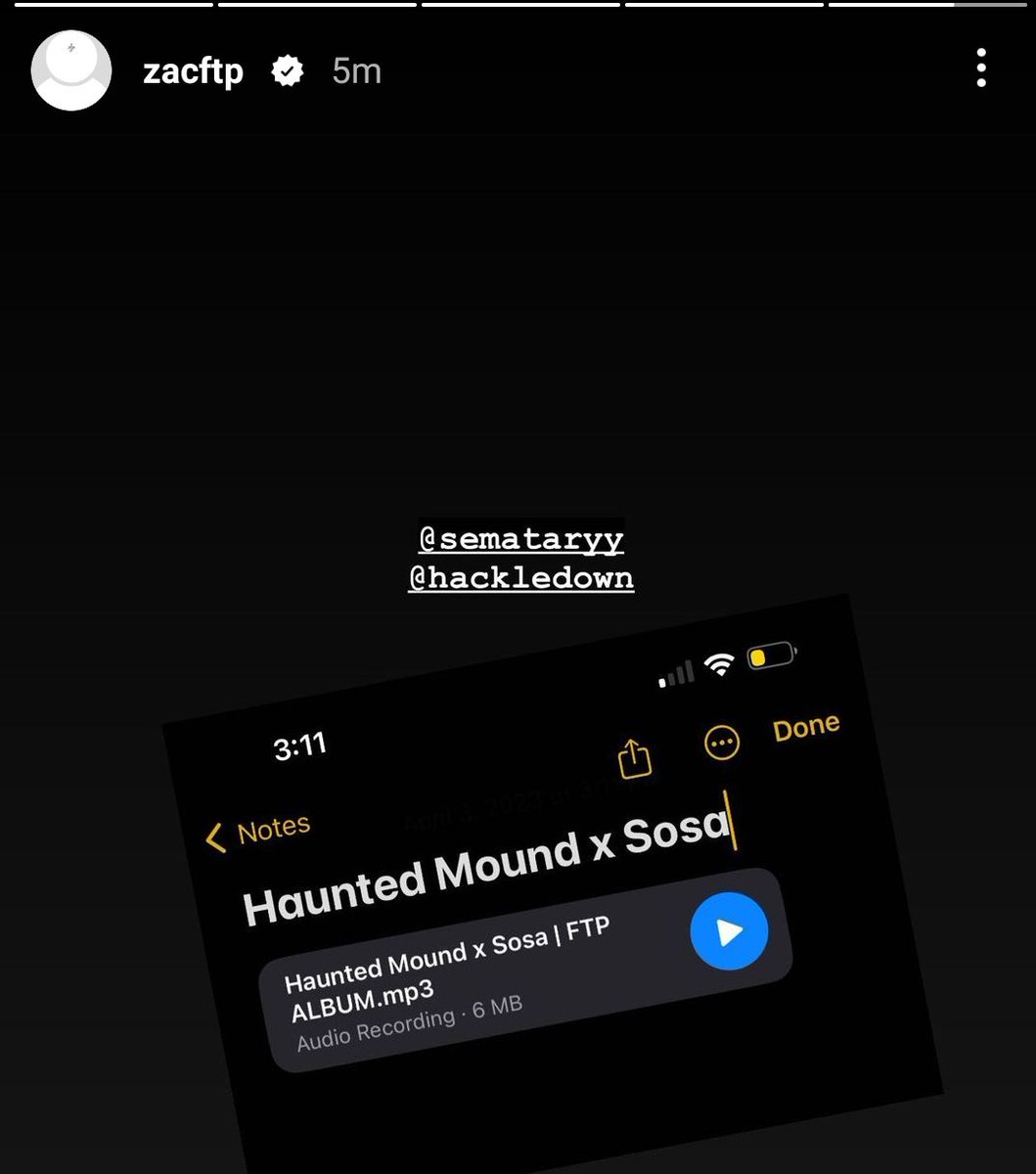 Kurrco's tweet image. Looks like Sematary &amp;amp; Hackle have a collab on the way with Chief Keef 👀
