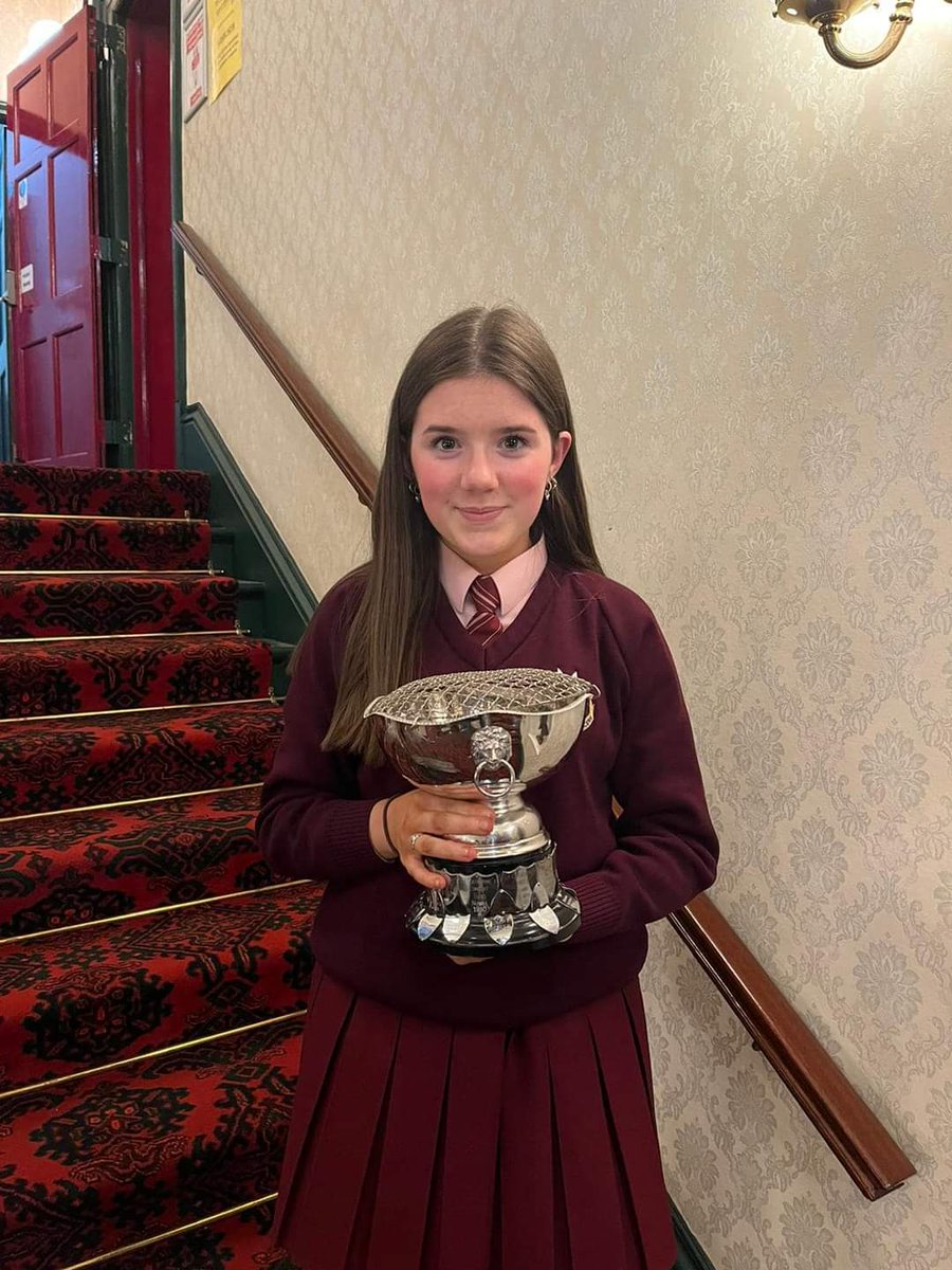 Congratulations to Year 11 Pupil Tara Lundy, winner of the Junior Vocal Championship at Portadown Music Festival.  Well done Tara. <a href="/FPAnewry/">Flynn Performing Arts</a>