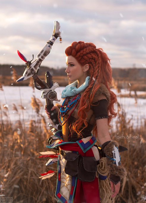 My Aloy cosplay 🏹 https://t.co/mT9oDhDweY<a href="/tag/genshinimpact"class="tags"><span>#genshinimpact</span></a><a href="/tag/yunjin"class="tags"><span>#yunjin</span></a>