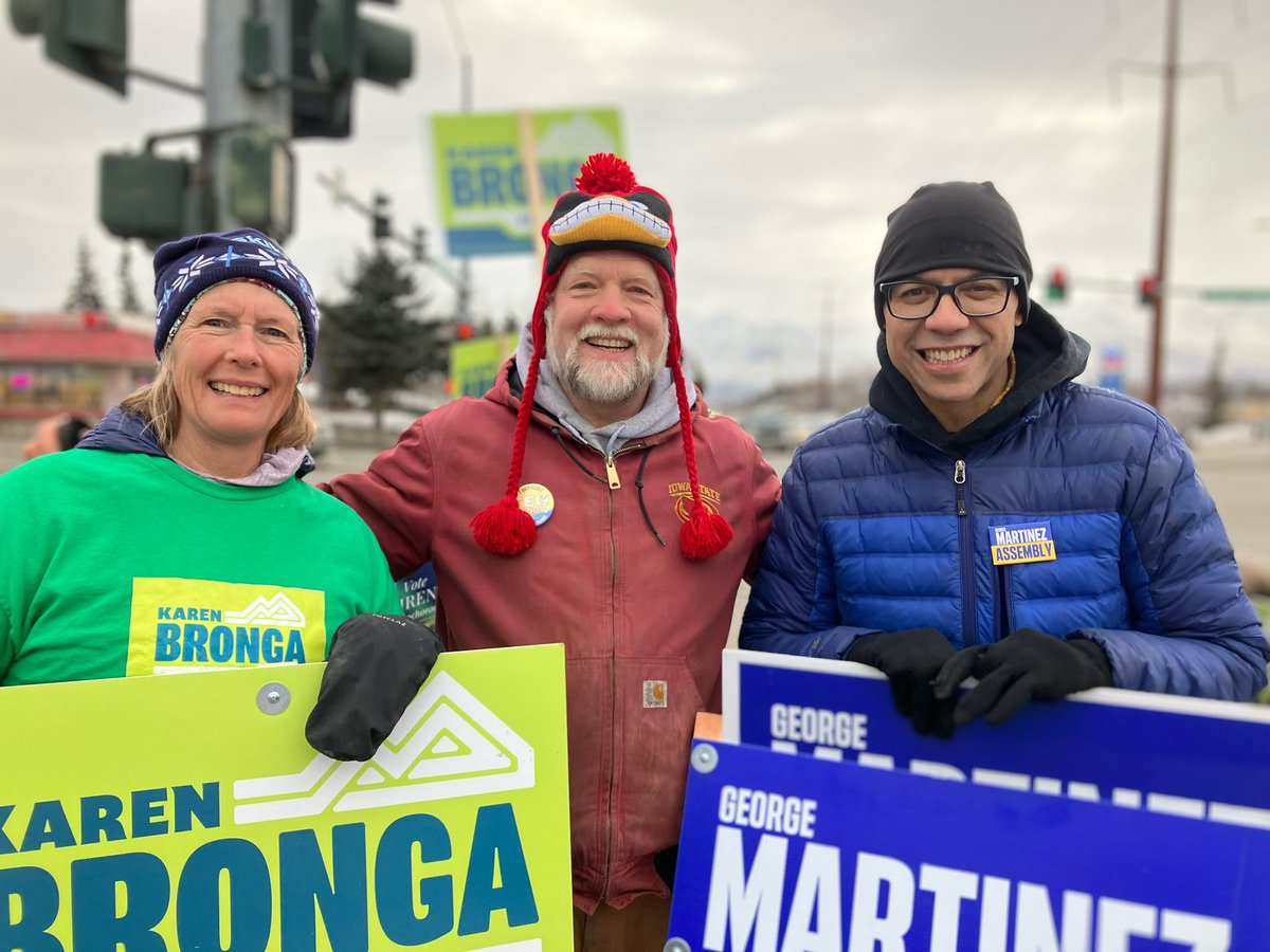 TedForAlaska's tweet photo. Vote. That’s it, just vote! #eastsidestrong https://t.co/7xX4TgsCCH
