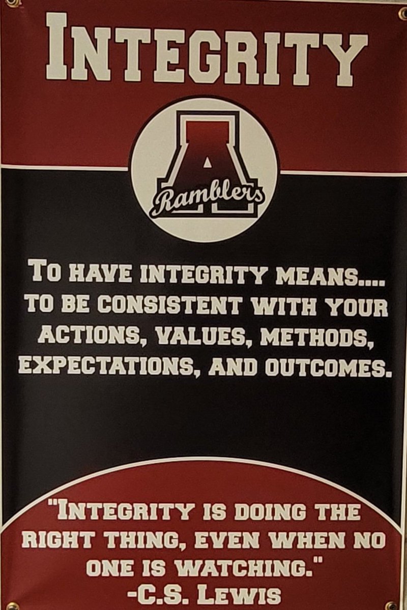 AtticaRamblers1's tweet photo. Words of wisdom from Attica HS! #RedRamblers #FinsUpFinsForward #FishPhilosophy  @MrDJJensen @INPrincipals https://t.co/D86r66HJjW