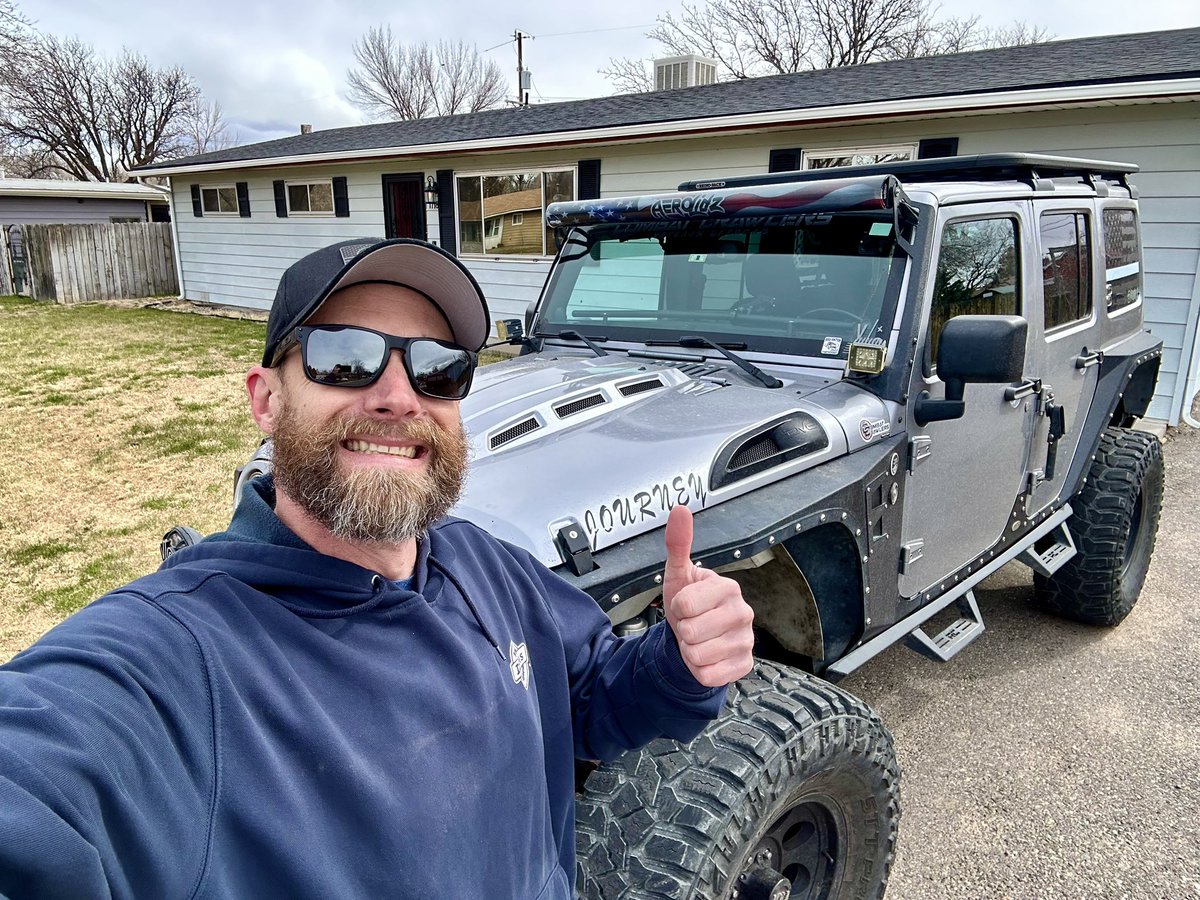 33 days! Journey is back home from the shop. I may have some time to actually go see EJS this week in MOAB! 🤞 IF anyone is willing to Donate some New Axels, I wouldnt mind🫣. Keep this Vet on the Trails!  @overlandbound #OB18912 @RGMTOutdoors @RegimentGG @wwp