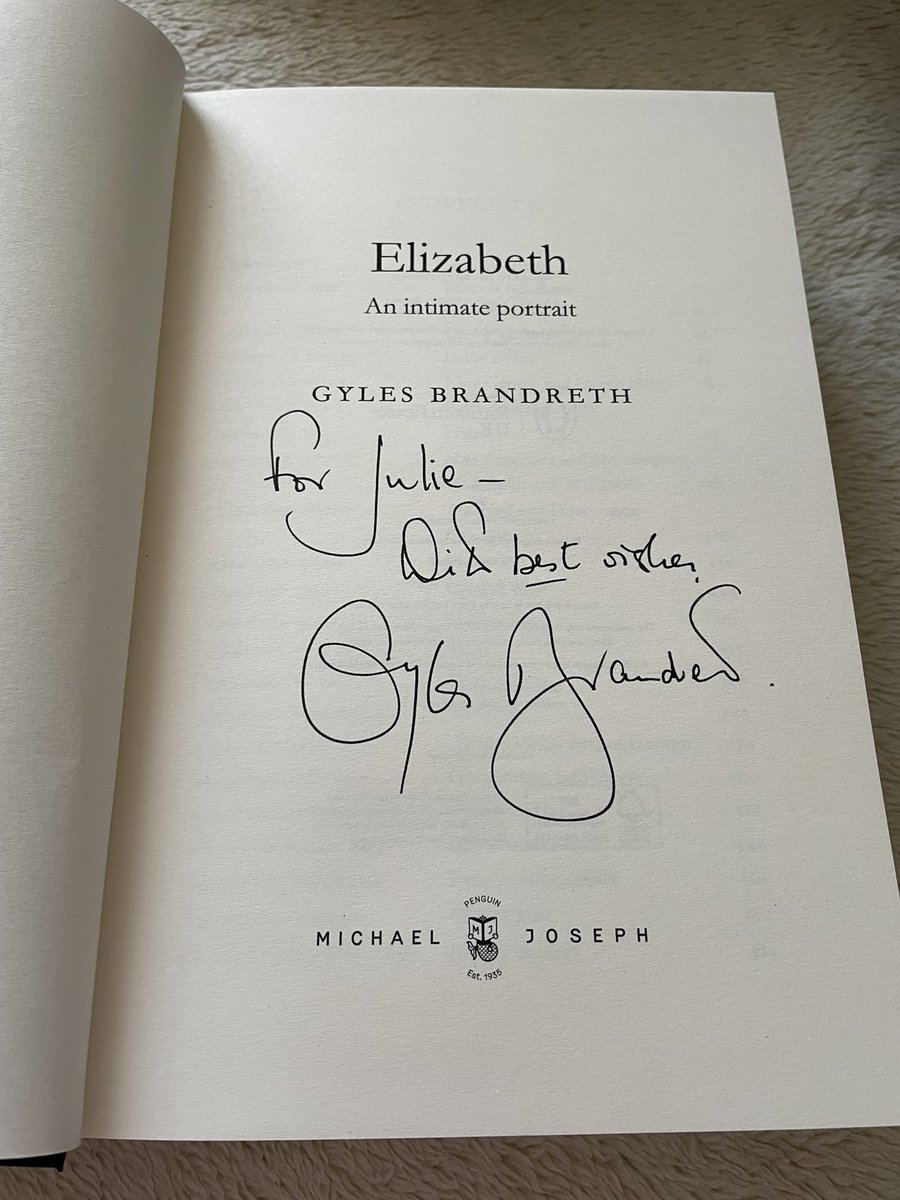 Jollynp27's tweet photo. Dear @GylesB1 a massive thank you for taking the time and trouble to do this for me.  I’m absolutely over the moon!  Also thank you to @barnesbookshop for being so excellent 😊 https://t.co/4BsSOYWUUP