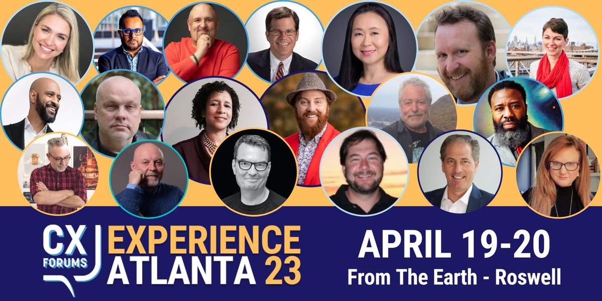 Early Access Discount Extended! Register by April 10 and save $100.

Check out the Agenda and Register Here> cxforums.org/23

#cx #cxm #ux #uxdesign #product #mrx #employeeexperience #chatgpt #ai #event #inpersonevent #workshop #connections #research