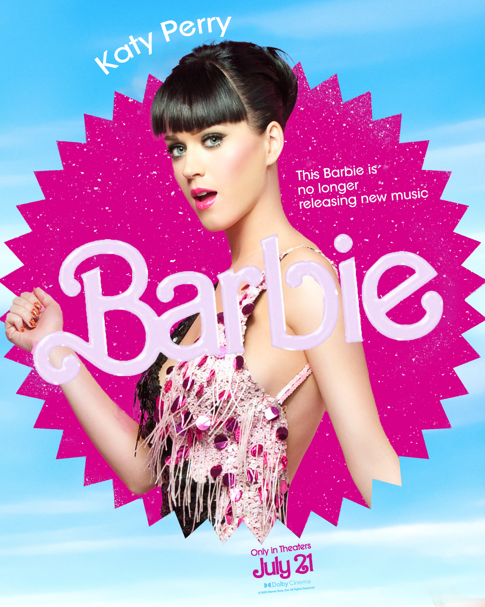 professioneel Lichaam Eenheid Katy Perry China on Twitter: "Character poster for Katy Perry in #Barbie📷.  #barbiethemovie https://t.co/pBasqc3ZiV" / Twitter
