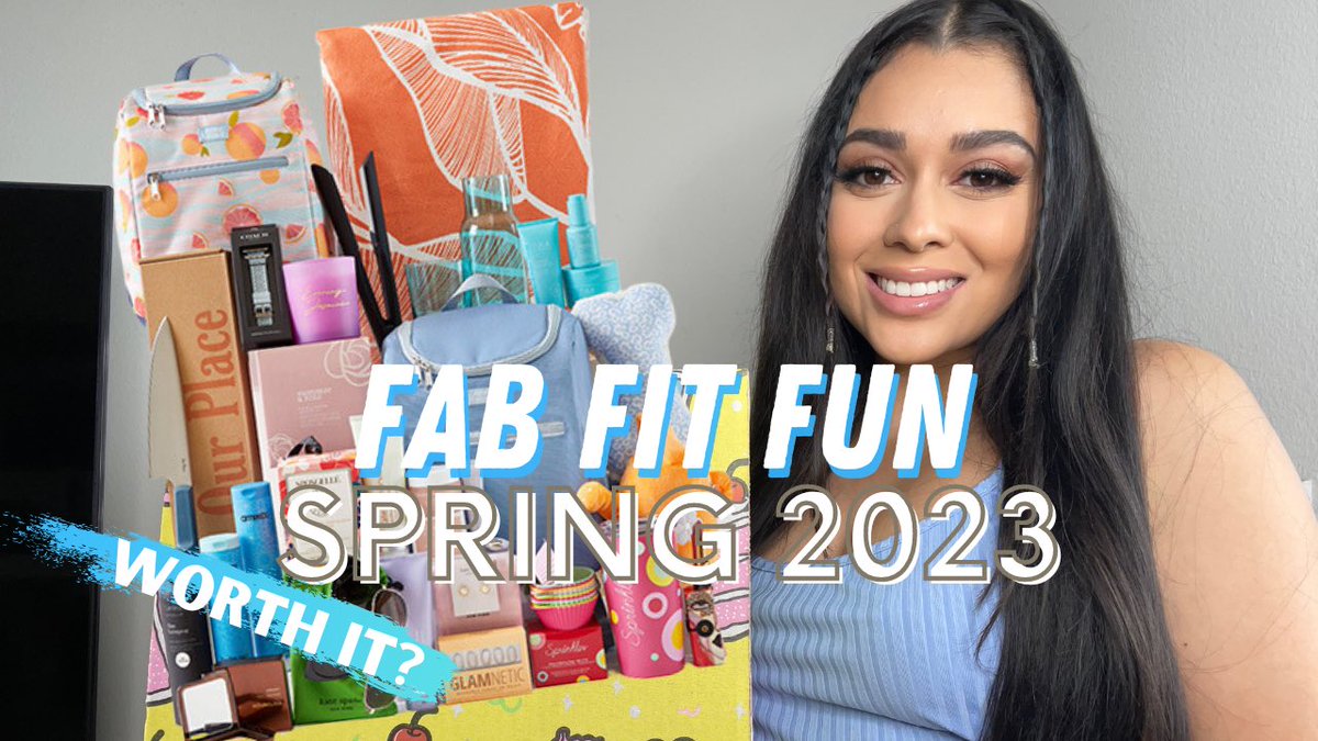CorBabyx3's tweet image. ✖️NEW VIDEO IS LIVE!✖️ 

FabFitFun: Unboxing Spring 2023 (w/ discount code) 🩵 #fabfitfunpartner @FabFitFun use my code ‘Corina’ for 20% off your first season of membership!

Don’t forget to like / comment / &amp;amp; subscribe!  

youtu.be/eOhsyCzf2FM