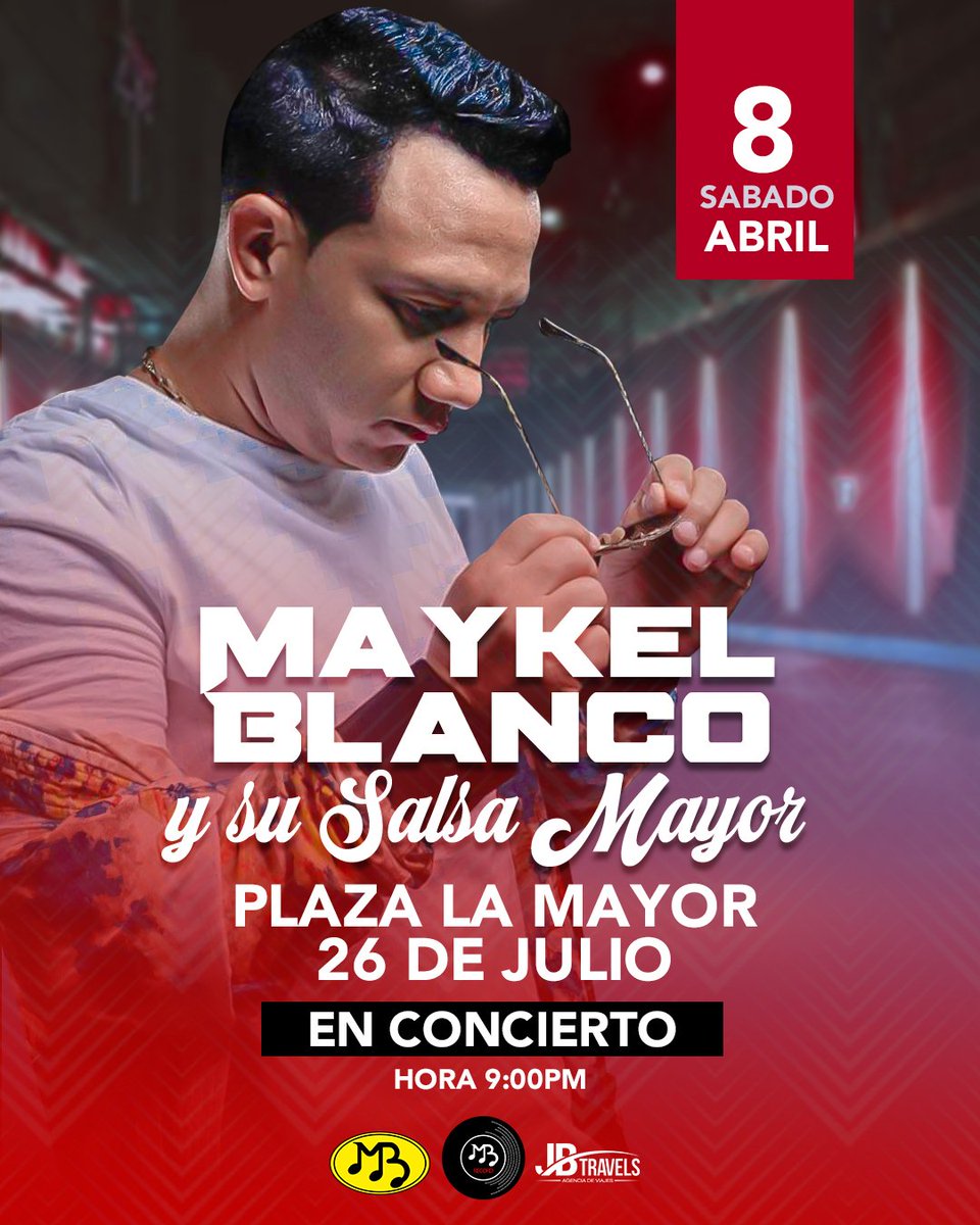 maykelblancomb's tweet photo. Este sábado 8 de abril estaremos en concierto en la Plaza La Mayor 26 de Julio de El Cotorro📍Los esperamos💃🕺🇨🇺 https://t.co/fxFAdHExae