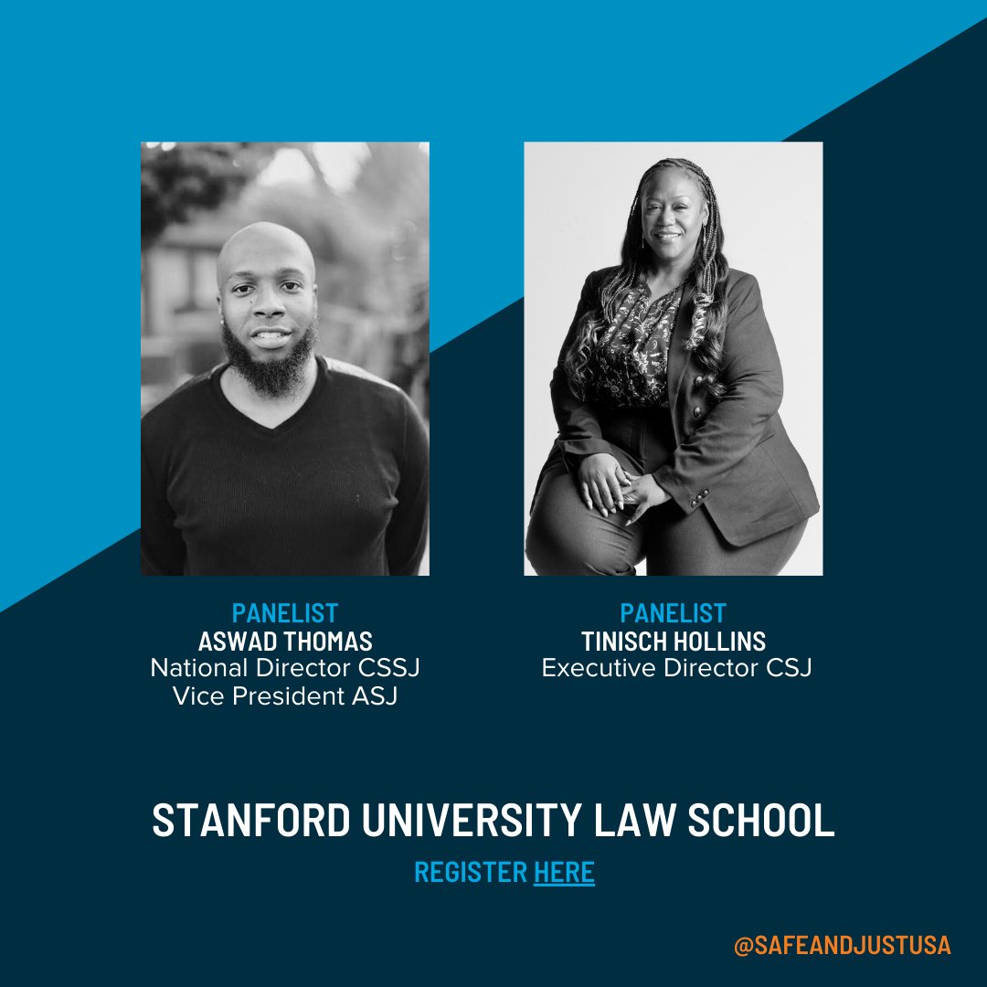 CSSJustice's tweet photo. California friends, join @_LenoreAnderson @Aswad_Thomas & @TinischHollins next week for a #booktalk about #InTheirNames!
📍 Stanford Law School Room
📅 April 11th
🕐 4 PM
RSVP here: https://t.co/GAziPqmW6w https://t.co/xH0AxmVRsI