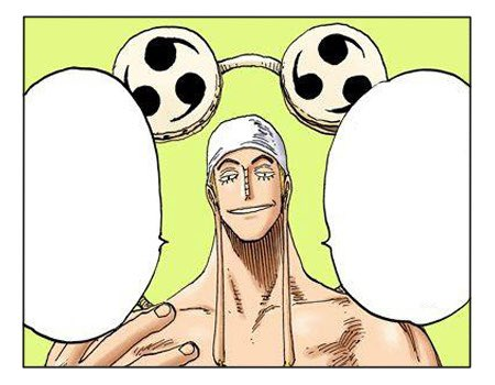 “ ฉันรึ? 'จอมเทพ' ยังไงเล่า เจอคนดังกองทัพเรือไม่ทันไร ก็เจออาชญากรชื่อกระฉ่อนตามมาติดๆเลยแฮะ ยะฮ่าฮ่าฮ่า...ไม่น้อยหน้ากันเลยนะ ”