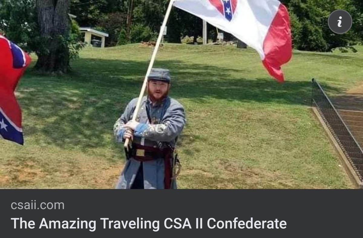 csaiimonument's tweet photo. The Amazing Traveling CSA II® Confederate is at it again...Traveling The United States to Educate and Protect Our Proud Heritage and Our Monuments!!

https://t.co/mAslcKex5n

Join The Fight To Save Our Heritage:

Become A Member Today:
https://t.co/ihHsXUSPoc

Deo Vindice 
#CSAII https://t.co/8NycNTk8h7