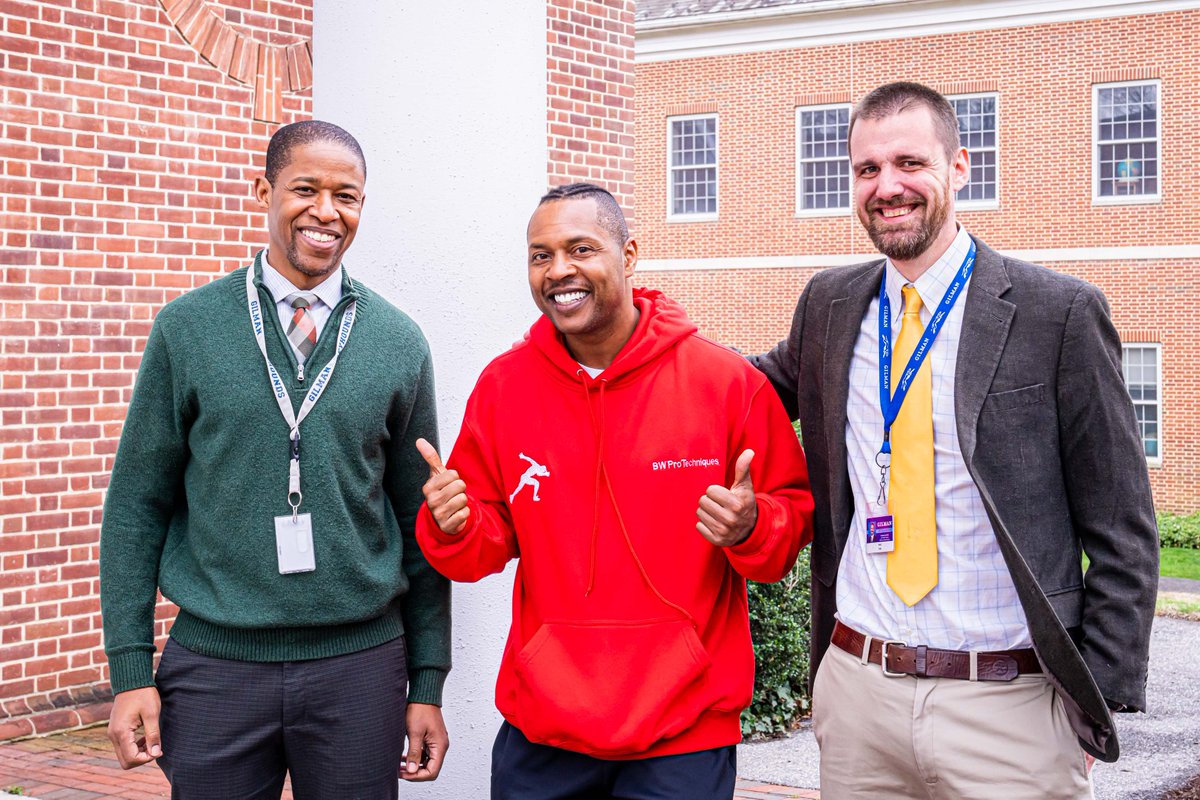 What advice would an Olympic gold medalist give to Gilman students? Our Middle School boys found out last week when track and field Olympian Bernard Williams shared his story with them at assembly!

Read more at bit.ly/40YstsP 🥇