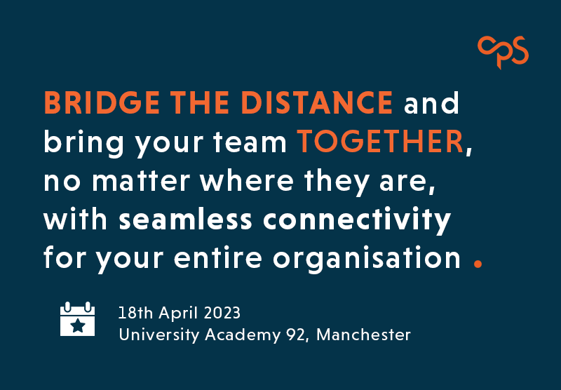 CPS_Solutions's tweet photo. Discover the power of seamless connectivity for your organisation! Join us on the 18th of April for an exclusive event and learn how to connect people across your entire organisation, no matter where they are. https://t.co/wFHulwcfhO

#Event #SeamlessConnectivity #HR https://t.co/Ubd8vdXRN9