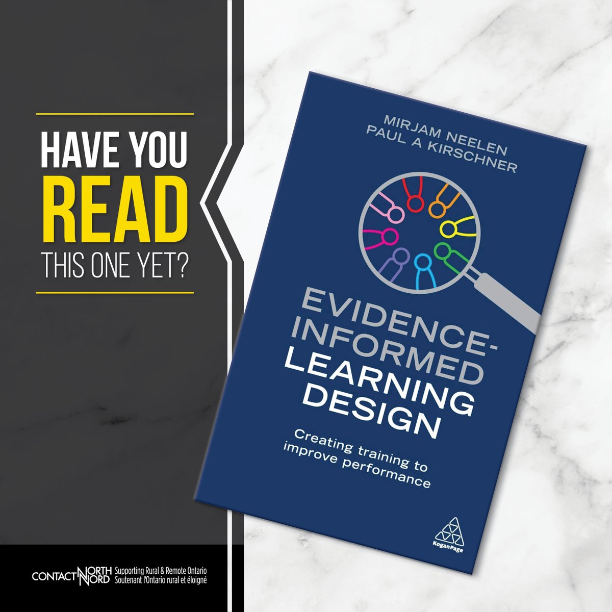 BOOK OF THE WEEK:
Evidence-Informed Learning Design: Creating Training to Improve Performance 
To check out our review and the link to the publisher, go to bit.ly/Training4Perfo… 

 #EdChat #EdTech #ContactNorth <a href="/KoganPage/">Kogan Page Publishing</a> <a href="/kogan/">Kogan.com</a>-page_2