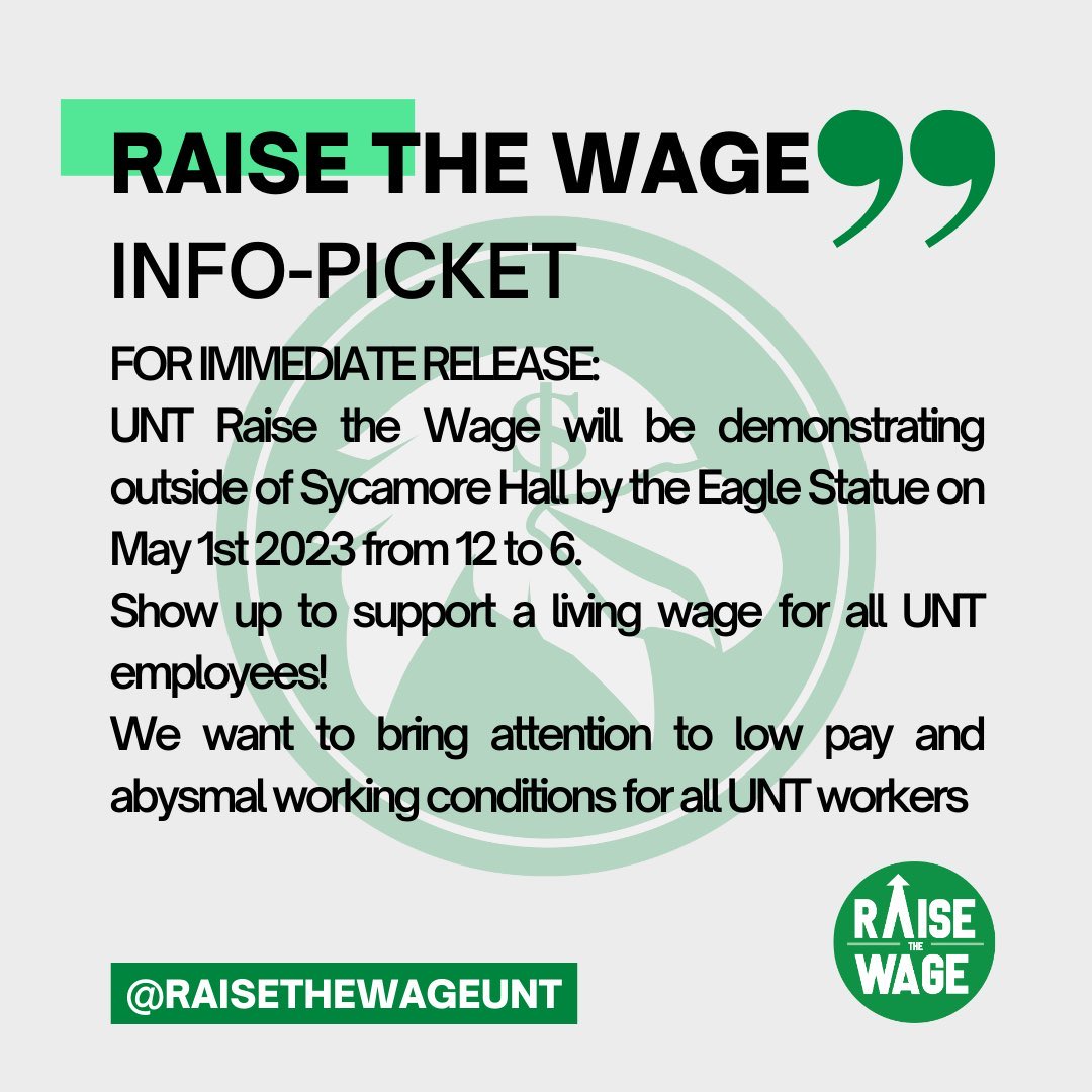 from <a href="/RaisetheWageUNT/">RAISE THE WAGE UNT</a>
