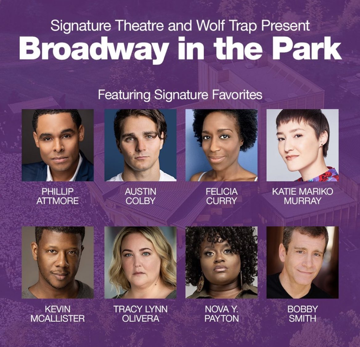 Broadway In The Park is back!
Experience a night of stellar show tunes under the stars June 16th at 8pm at Wolf Trap. Broadway stars @Meganhilty and @MsLeaSalonga join some of Signature Theatre's favorite performers for a night of musical theater.

📸 @sigtheatre