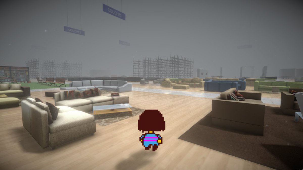 Random_Frisk's tweet photo. *You enter a furniture store called "ikea" and see that the store just keeps going on and on.
*You look for the exit, but it seems to be gone...

Submitted by @Noobdude19 
#UNDERTALE #ROBLOX https://t.co/CIYRPJ3zxu