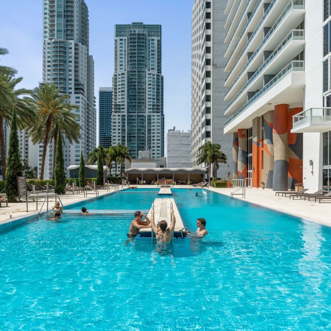Indulge in luxury and convenience at our Biscayne Blvd Building in Miami. Enjoy hotel-like amenities, prime location by top attractions, and breathtaking Miami Bay views. Book now for the ultimate vacation! 🌴🌇🏊‍♂️🍹 #MiamiLuxuryLiving #PrimeLocation #BreathtakingViews