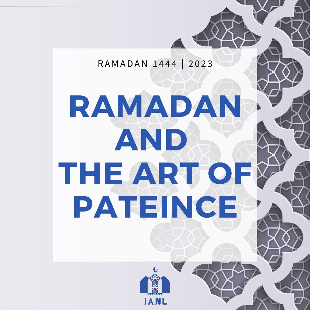finchleymosque's tweet photo. The art of patience during Ramadan extends beyond just the physical act of fasting. It also involves being patient with others, forgiving those who may have wronged us, and striving to become better individuals.#ramadan2023 #ramadan #finchley #london #fasting #ianl https://t.co/luXpa4hKX7