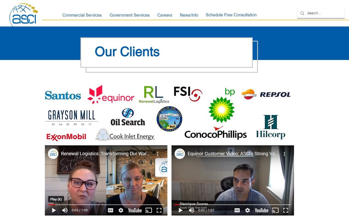 Check out Our Clients page, which showcases the industries we support, our current and former clients, and some of the amazing feedback we've received from our customers!

#ascillc #clientappreciation #customersuccess #testimonialtuesday #industryleadership #supplychainservices