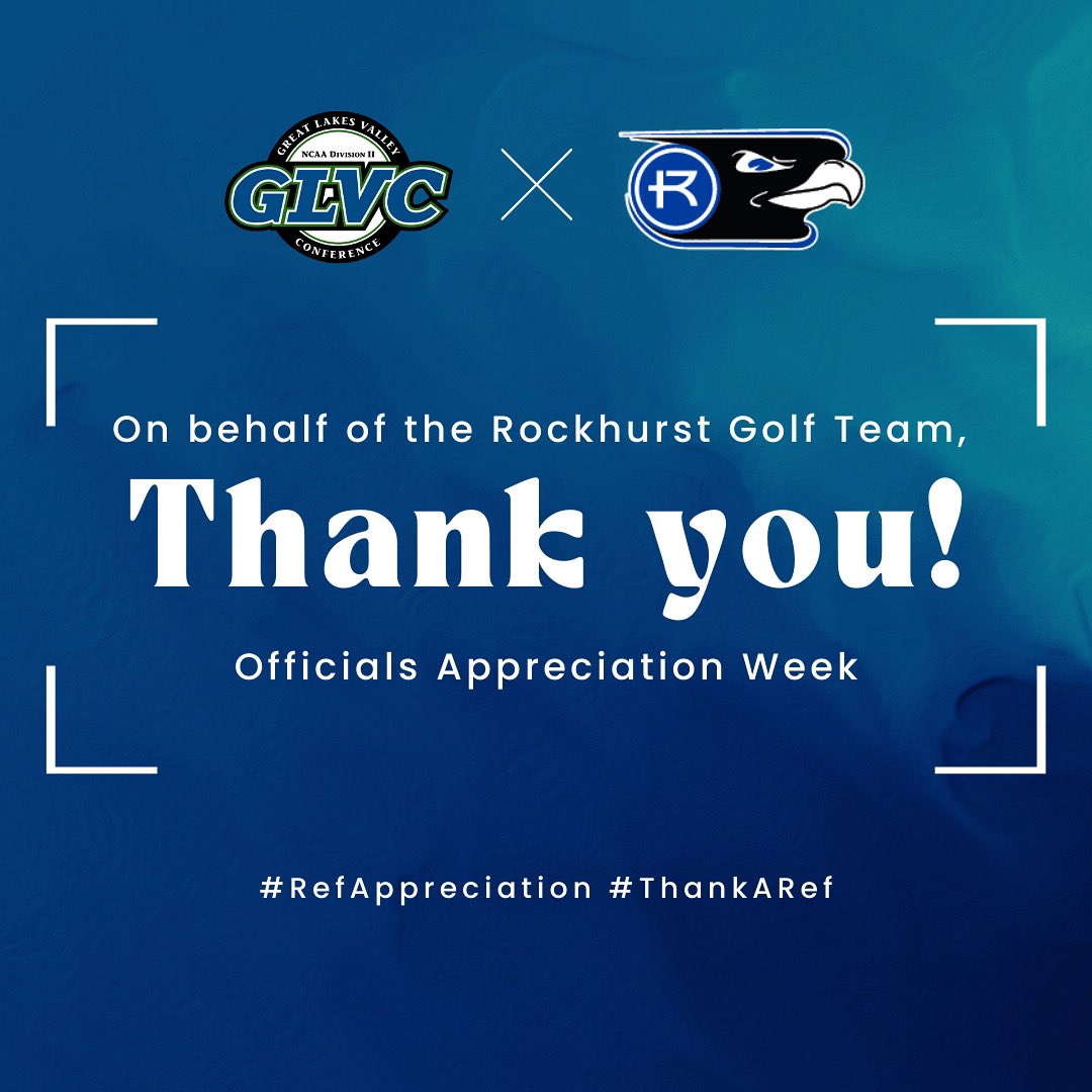 RockUGolf's tweet image. This week April 3-9th, the GLVC is thanking all rules officials for their help during competitions. Make sure to #ThankARef because we could not be successful without them!
