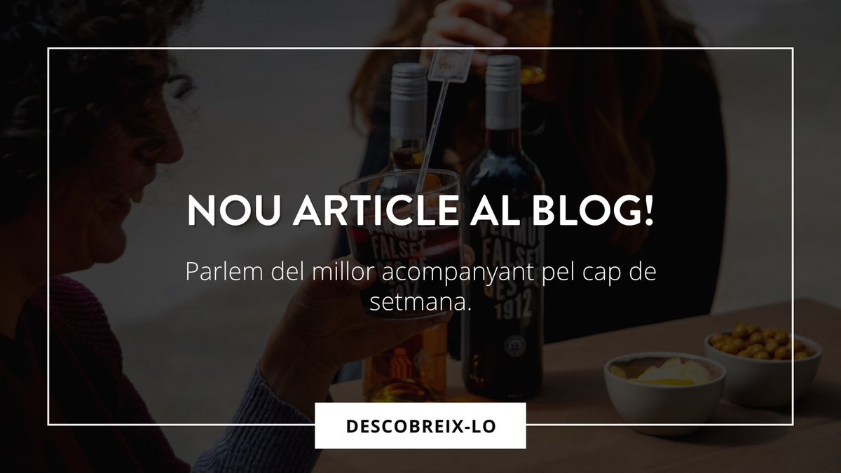 Etimonline's tweet photo. Hola!
Només dir-te que ja pots llegir el nostre últim article del blog🤓

Aquest mes parlem dels teus millors aliats per gaudir encara més del cap de setmana

Descobreix-los aquí: https://t.co/7IqsktmKeS https://t.co/P7fC4pzuAe