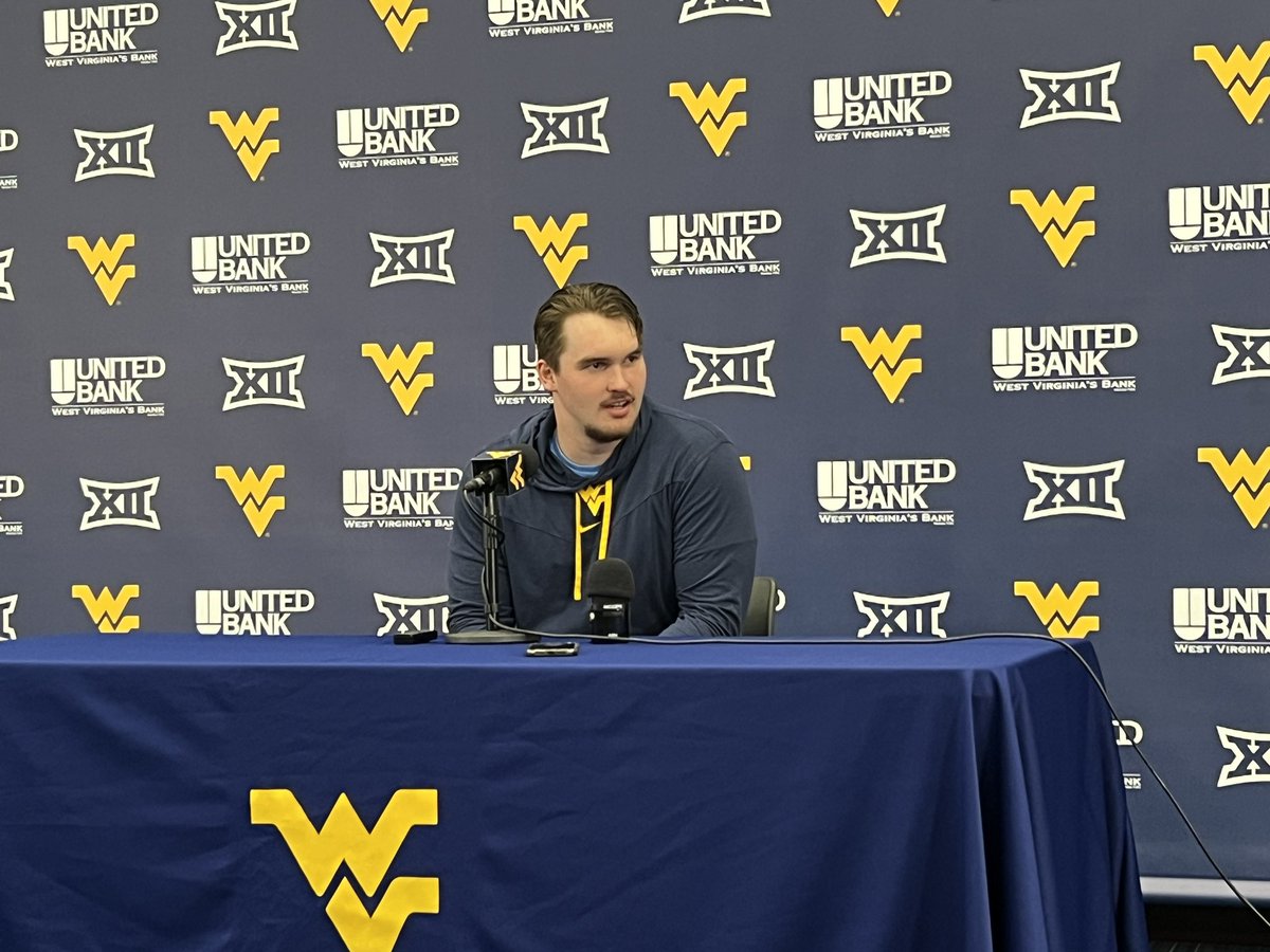 WVU DL Ed Vesterinen: “I started playing football when I was around 14 years old. American football is not very popular (in Finland)”