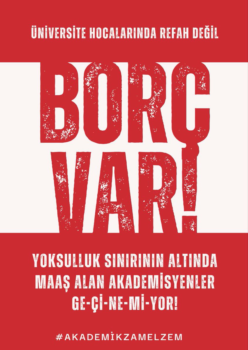 Akademisyenler geçinemiyor...

Lütfen sesimizi duyun!

#akademikzam
#akademikZamElzem 

<a href="/erolozvar/">Erol Özvar</a> <a href="/ProfDemirtas/">Özgür Demirtaş</a> <a href="/fatihaltayli/">Fatih Altayli 🔴🇹🇷</a> <a href="/kubrapc/">kübra par</a> <a href="/vedatbilgn/">Vedat Bilgin</a> <a href="/VahdetOzkocak/">Prof. Dr. Vahdet ÖZKOÇAK</a> <a href="/RTErdogan/">Recep Tayyip Erdoğan</a> <a href="/Ahmet_Davutoglu/">Ahmet Davutoğlu</a> <a href="/meral_aksener/">Meral Akşener</a> <a href="/kilicdarogluk/">Kemal Kılıçdaroğlu</a> <a href="/T_Karamollaoglu/">Temel Karamollaoğlu</a> <a href="/alibabacan/">Ali Babacan</a> <a href="/YuksekogretimK/">Yükseköğretim Kurulu (YÖK)</a> <a href="/TBMMresmi/">TBMM</a>