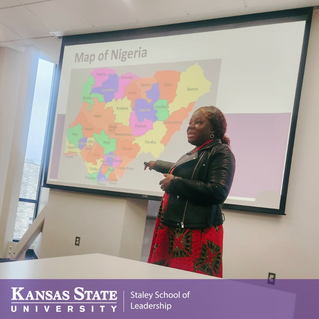 KStateSSL's tweet photo. In celebration of the women's history month, Chibuzor Azubuike and Xatyiswa (Exy) Maqashalala, both @kstatessl GTAs, presented at #KState's Office of Diversity, Equity, Inclusion and Belonging.

Their presentation focused on access to water, climate change and women in education. https://t.co/0IlqJsBqEv