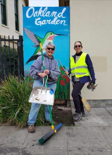 Thanks <a href="/Oaklandside/">The Oaklandside</a> for helping us promote our Melrose Library community clean-up hosted by our sweet Laurie Umeh! 

Last photo: Laurie Umeh (left side) and Natalya Nicoloff (right). 

We appreciate the love <a href="/Oaklandside/">The Oaklandside</a>! 🤗💚