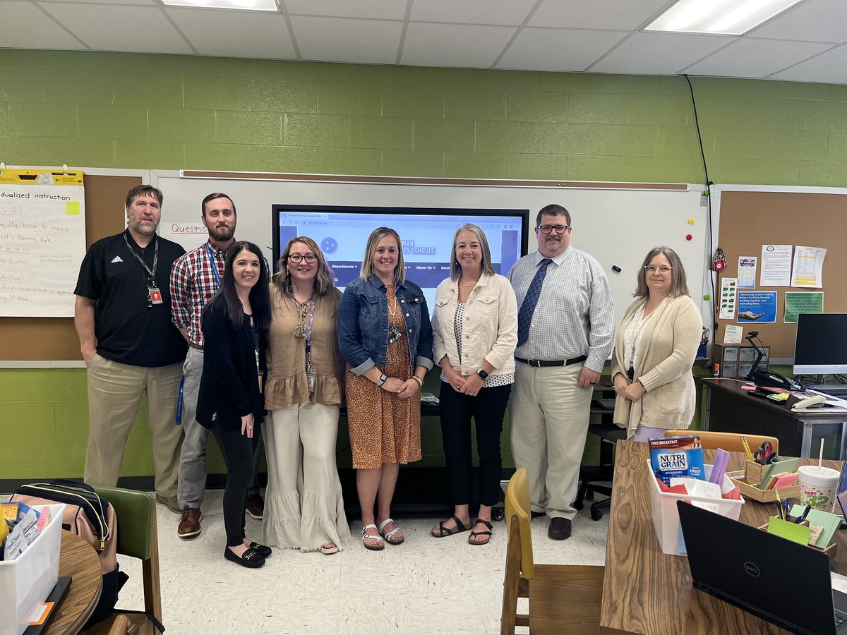 Happy AP week to a great team! They are wonderful to work with daily. #hcbest4kids 💻🍎📚