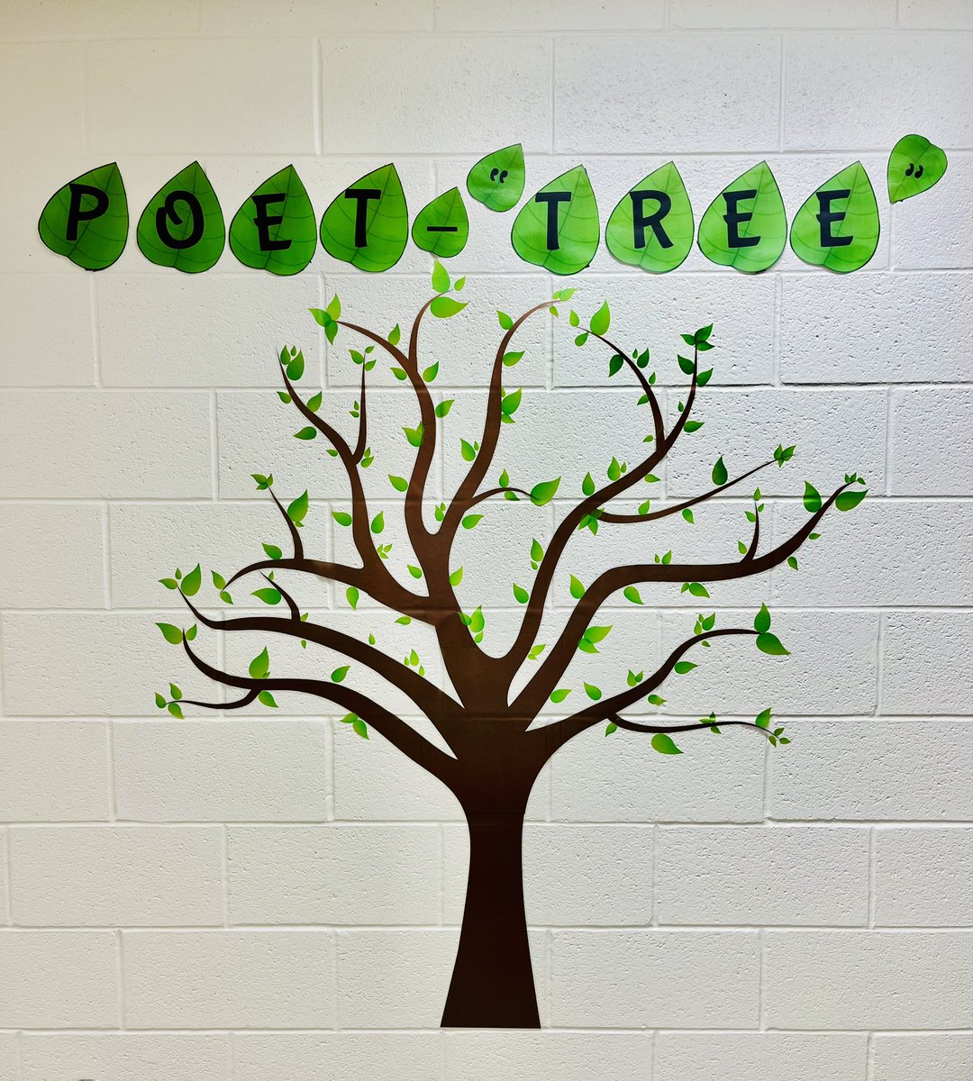 April is National Poetry Month! This poet-“tree” awaits student work of numerous types of poetry this month - Narrative, Haiku, Acrostic, Blackout, Free Verse and more! <a href="/MV_Knights/">Moshannon Valley SD</a> <a href="/trtomasko/">Dr. Tracie Tomasko</a> 🌳🍃🍃🍃🍃