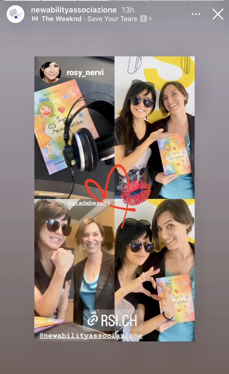 nonnamatta1's tweet photo. #solocosebelle 🤲🏻❤️
“PerfettiSconosciuti” #Rete3
“SogniDiPrincipesse”
#AssociazioneNewAbility
#GiadaBesomi
#RosyNervi https://t.co/69ZKkqO2eJ